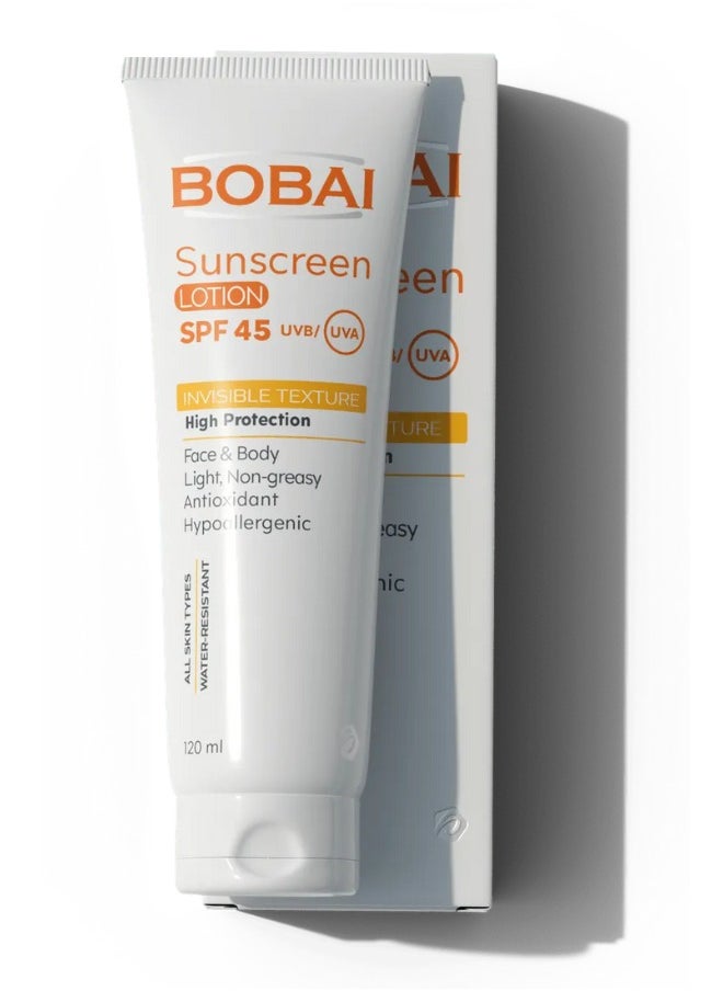 bobai - Sunscreen SPF 45 Lotion 120 ML - Image 1
