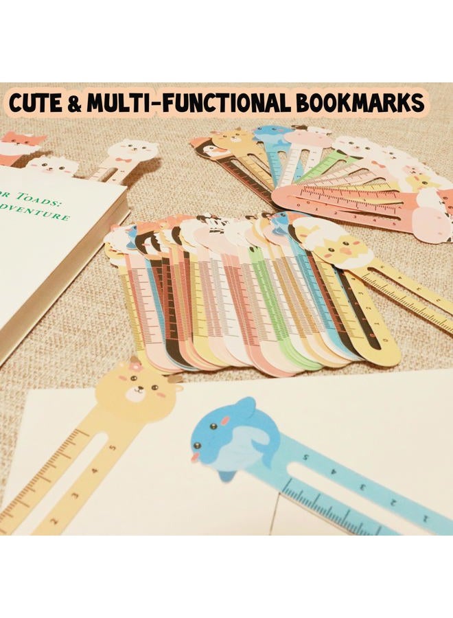 Bemoor 40 Pack Valentines Cards for Kids Classroom, Valentines for Kids Classroom, Class Valentines Day Gifts for Kids - 40 Cards with 50 Bookmarks Set - Image 5