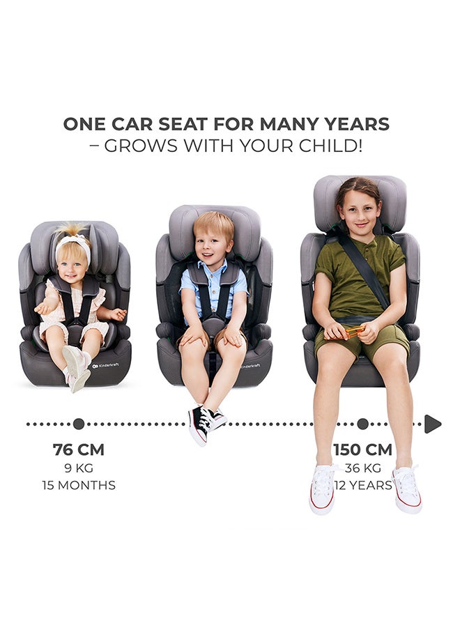 Car Seat Comfort Up, I - Size Booster Child Seat, With 5 Point Harness, Adjustable Headrest, For Toddlers , Infant, Group 1/2/3, 9 - 36 Kg, Up To 12 Years, Grey - pzsku/Z2ECD9C750CE56E8472AFZ/45/_/1727151864/ead6b95d-cf72-4f25-b5d7-b89744c6c479