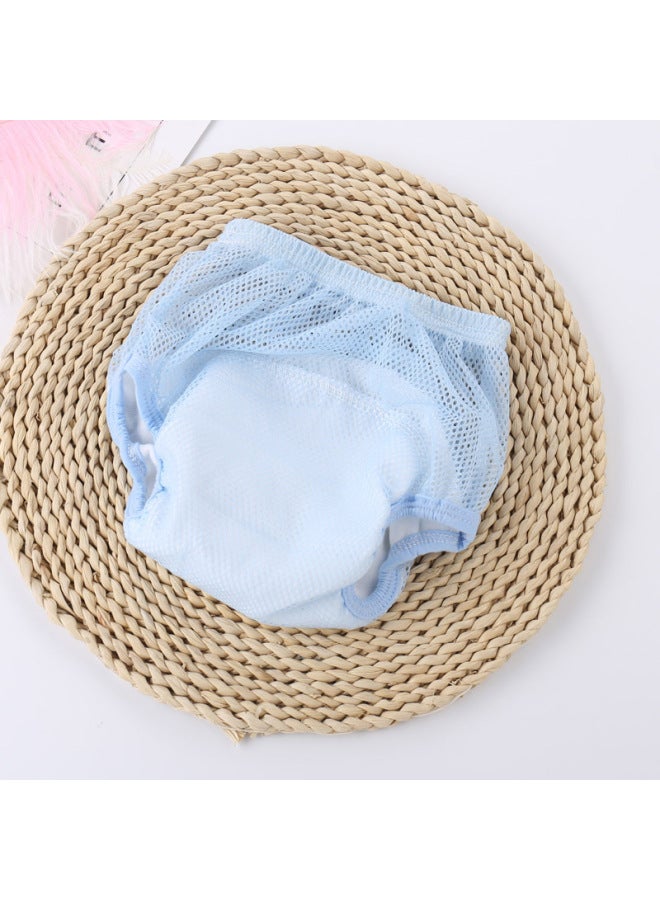 سراويل تدريب الأطفال القابلة للتنفس من القماش المشبك للرجال والنساء، مقاومة للماء وقابلة للغسيل، مصنوعة من الشاش سريعة الجفاف، مثالية للتعلم في الصيف