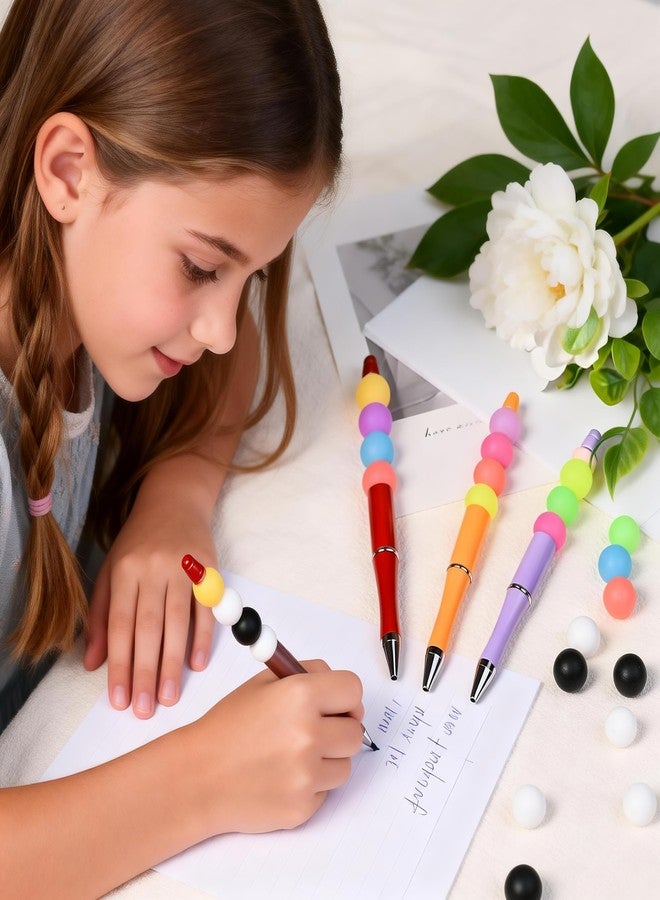 PIPITREE 200 Pack Ballpoint Pen Refills 2.4 inch Black Ink Pen Refills for Plastic Beadable Pens 1mm Ink Refills for Pens Medium Point Replaceable Smooth Writing for DIY Lovers Office Supplies - Image 5