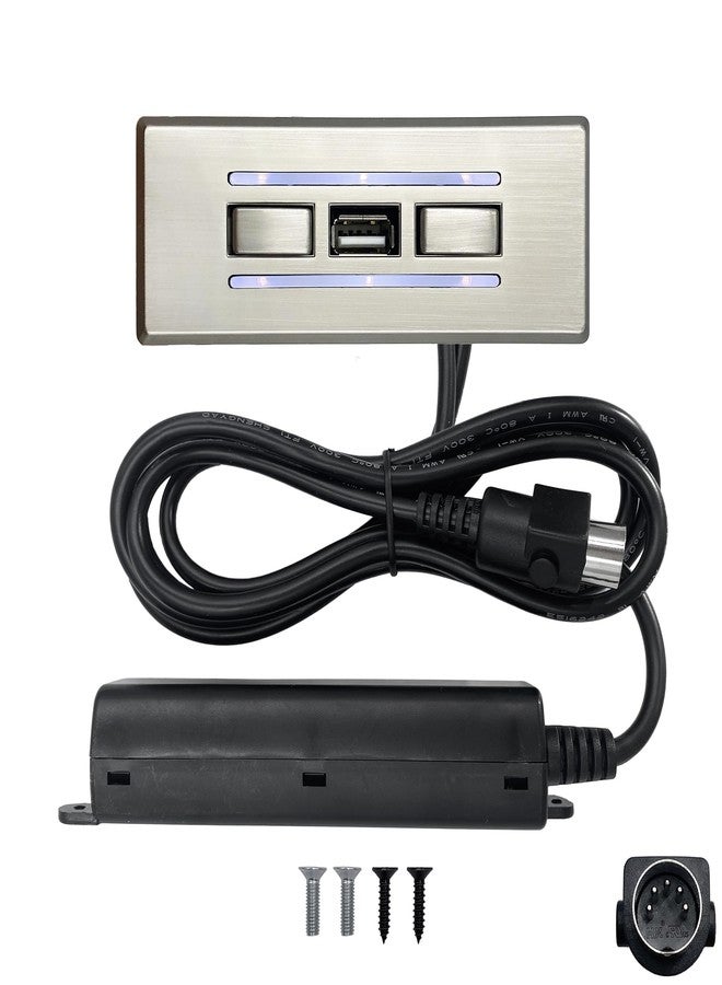 Fruhdi Power Recliner Kaidi 4 Button 5 Pin Hand Control Model KDH134A Replacement with USB - Image 1