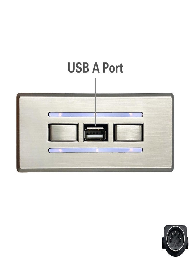 Fruhdi Power Recliner Kaidi 4 Button 5 Pin Hand Control Model KDH134A Replacement with USB - Image 2