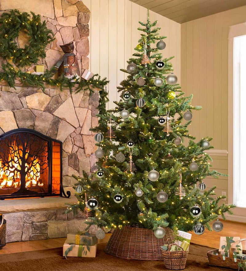 Briful 30PCS 2.36"" Christmas Ball Ornaments Shatterproof Champagne Christmas Tree Decorations Xmas Tree Balls Halloween Ornaments D?cor - Image 4