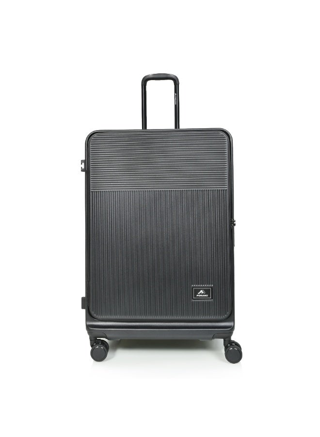 مورانو مجموعة حقائب سفر 3 قطع ( 20"، 24"، 28 بوصة)، حقيبة سفر صلبة من البولي كربونات مع قفل إدارة أمن النقل (أسود) - Image 5