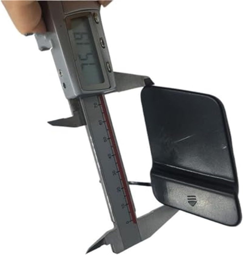 QASULER Rear Bumper Tow Hook Cover Cap for Mercedes - Image 4