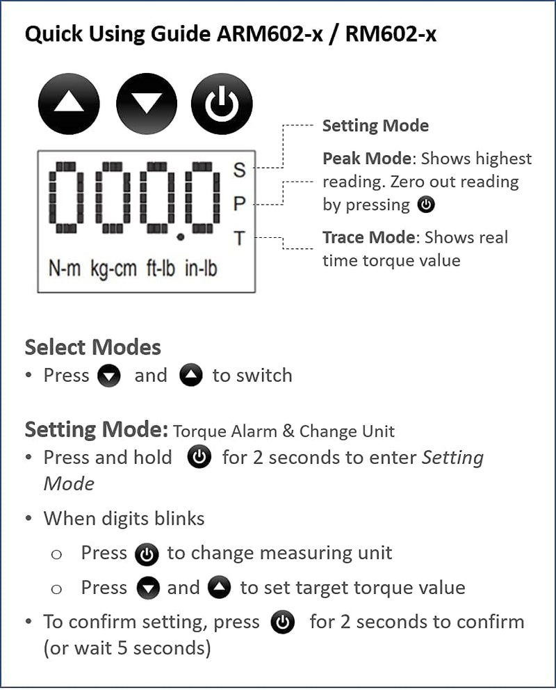 Durofix RM602-3 3/8” Digital Torque Adapter with Buzzer & LED Notification - Image 3