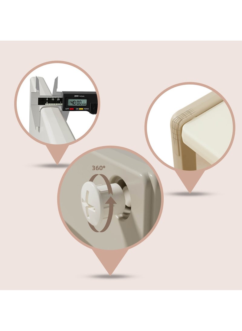 Little Story طاولة دراسة للأطفال مع كرسي - بيج - Image 3