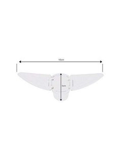Safe-O-Kid Pack Of 8 Fit Al Butterfly Shaped Sliding Door;Window Lock  - Image 5