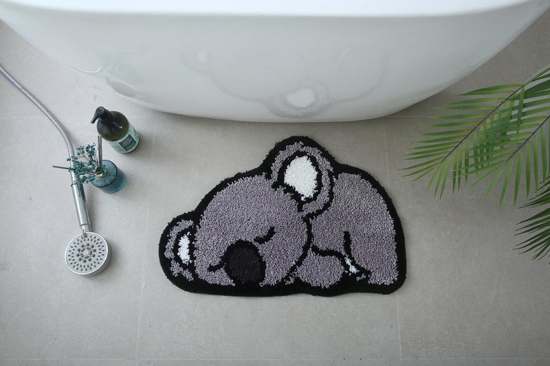 Animal Shape Design Cute Bathroom matShowroom BathmatNonSlip Bath RugsPlay Carpet Area Rug for KidsPhotography PropsHome DecorIndoor matPet mat Koala