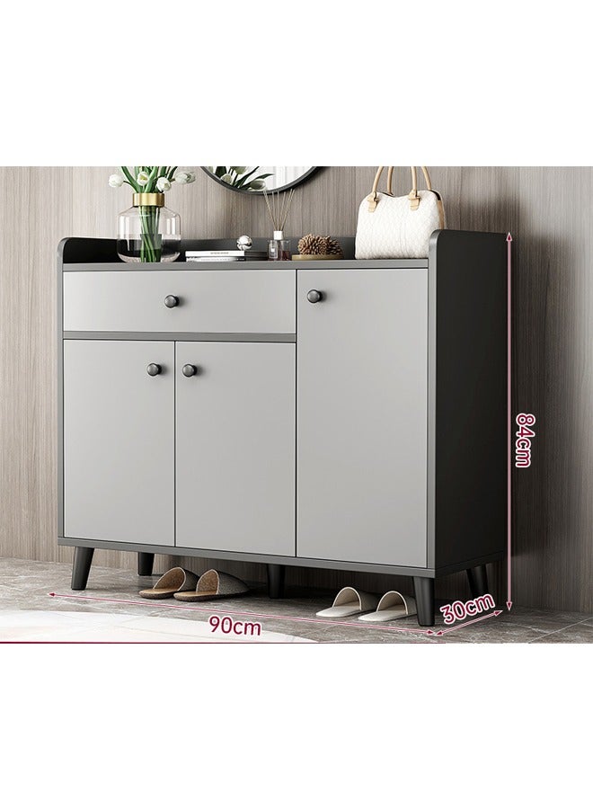 NKX Multifunctional Storage And Shoe Cabinet With Drawer 90 cm - Image 2
