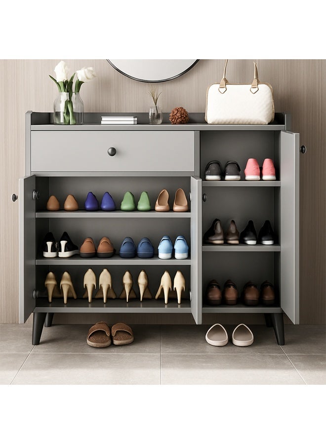 NKX Multifunctional Storage And Shoe Cabinet With Drawer 90 cm - Image 3
