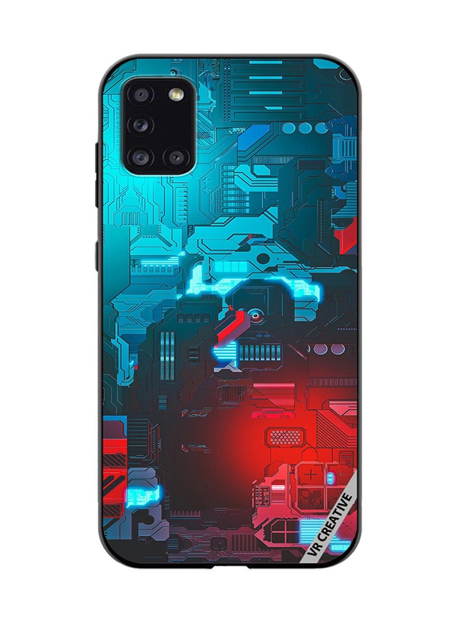 VR CREATIVE Protective Case Cover For Samsung Galaxy A31 Tech M7 Design  Multicolour - Image 1