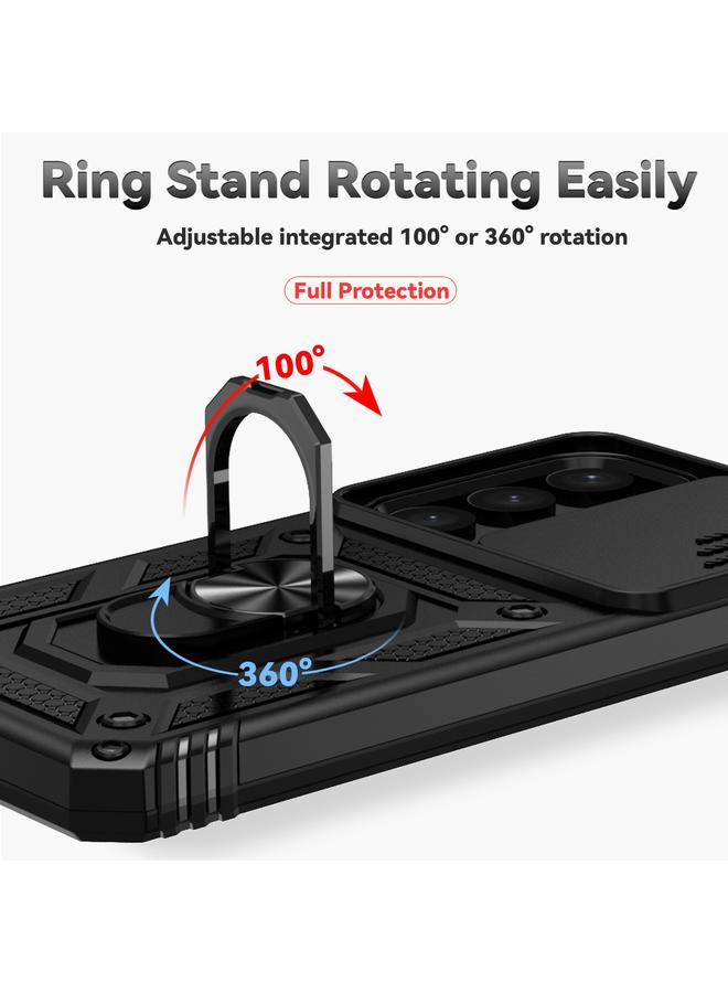 اس-توب جراب لهاتف Samsung Galaxy S25+ 5G مع حامل كاميرا منزلق - Image 5