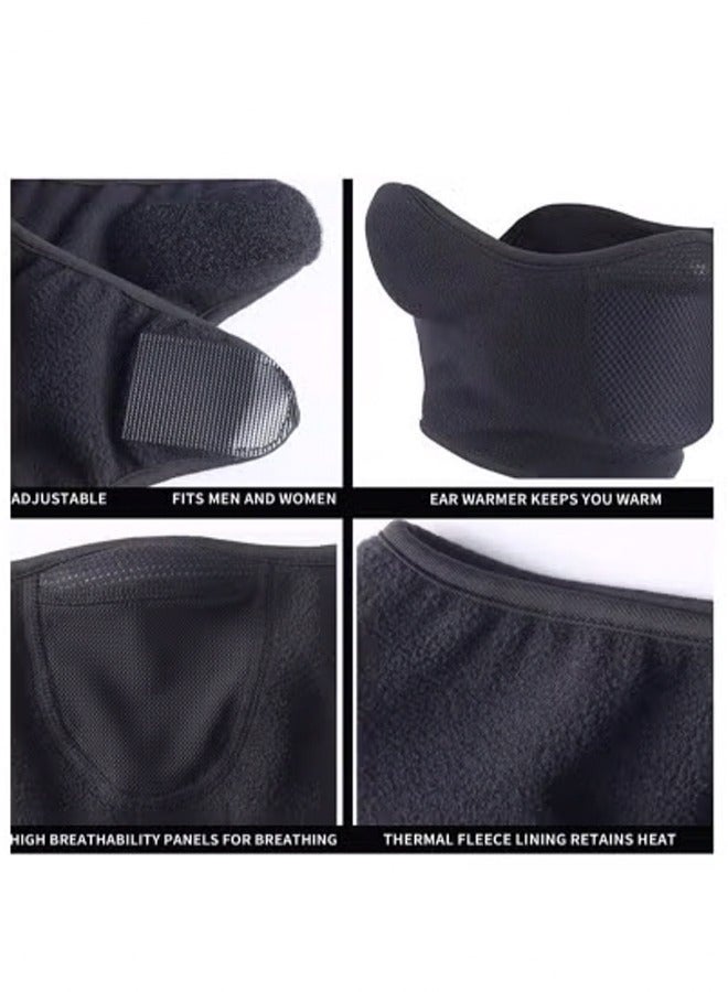 2Pcs Half Face Mask Windproof Men Women for Skiing Snowboarding Motorcycling Winter Outdoor Sports Highly Breathable - Image 4