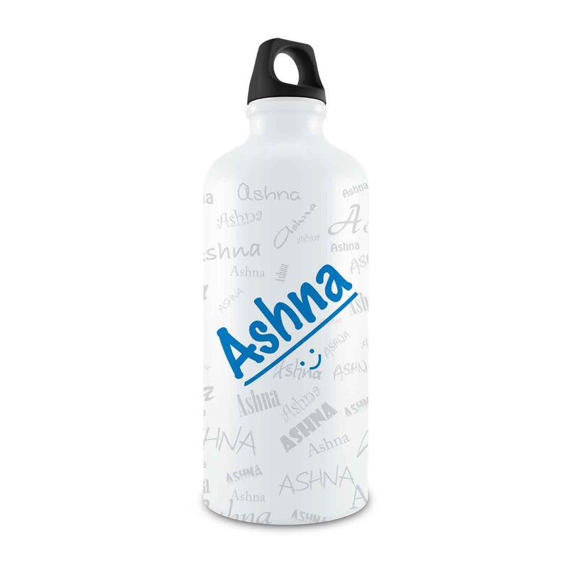 Hot Muggs Me Graffiti Bottle Ashna Personalised Name Steel 750ml 1 Unit