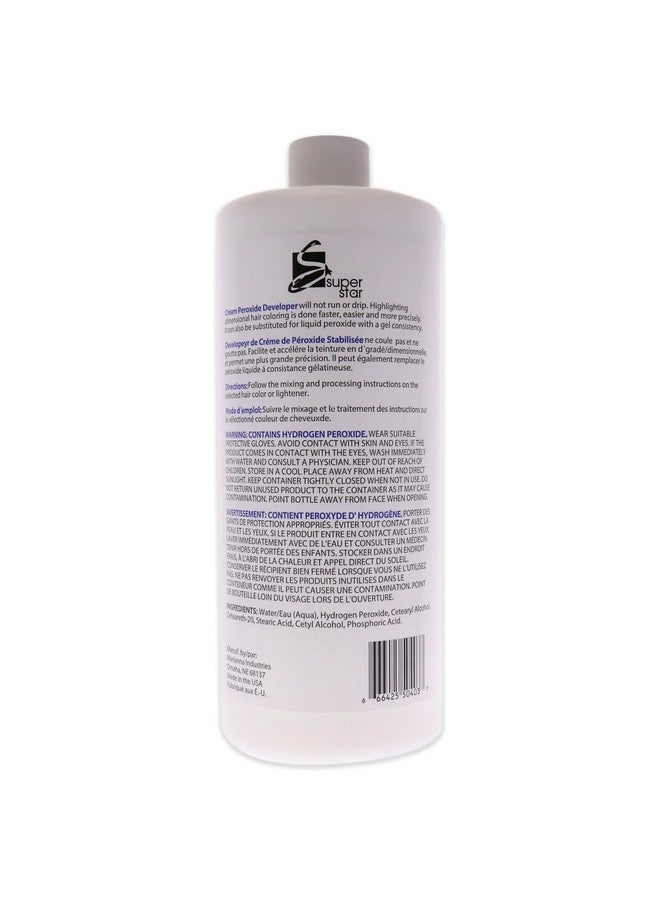 Super Star Cream Peroxide Developer 40 Volume - 32 Oz - Image 2