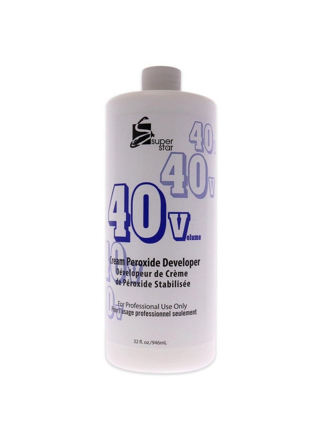 Super Star Cream Peroxide Developer 40 Volume - 32 Oz - Image 1