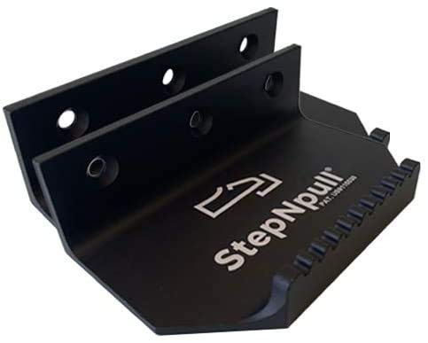 StepNpull Hands Free Door Opener – 2pk No Touch Door Foot Pull & Commercial Touchless Door Opener Tools for Bathroom (Black - 2 Count) - Image 1