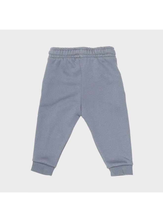 Zara kids' Sporty Casual Embroidered Letter Drawstring Jogger Pants - Image 3