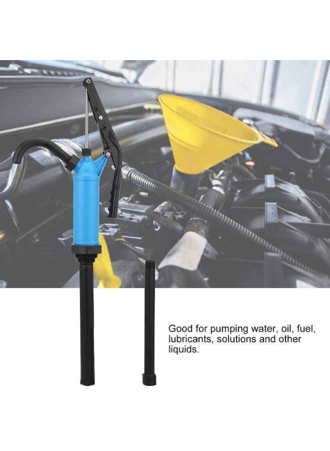 Generic Drum Pump, 9.5 oz. Per Stroke, Lever-Action Barrel Pump, Fits 5-55 Gallon Drums with 3-Section Suction Tube Assembly & Hose, Hand Operated, Designed to Transfer Water  - Image 4