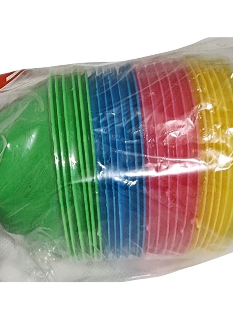 Generic - Cuchinta molder pack of twenty four pieces mix color - Image 1