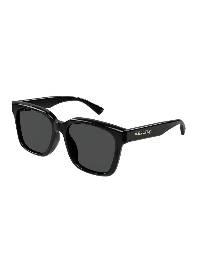 غوتشي نظارات شمسية مربعة بإطار كامل للجنسين GG1175SK 001، أسود/رمادي - Image 1