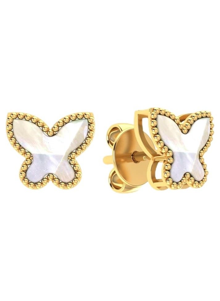 بونكا أقراط بونكا العصرية للفتيات والنساء تستحقها كل امرأة   حلق الفراشة - Image 3