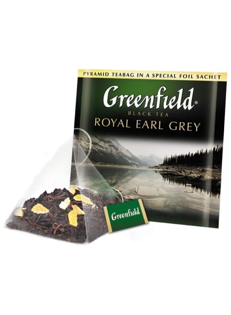 جرين فيلد شاي أسود رويال إيرل جراي 20 كيس شاي 40 جرام - Image 4
