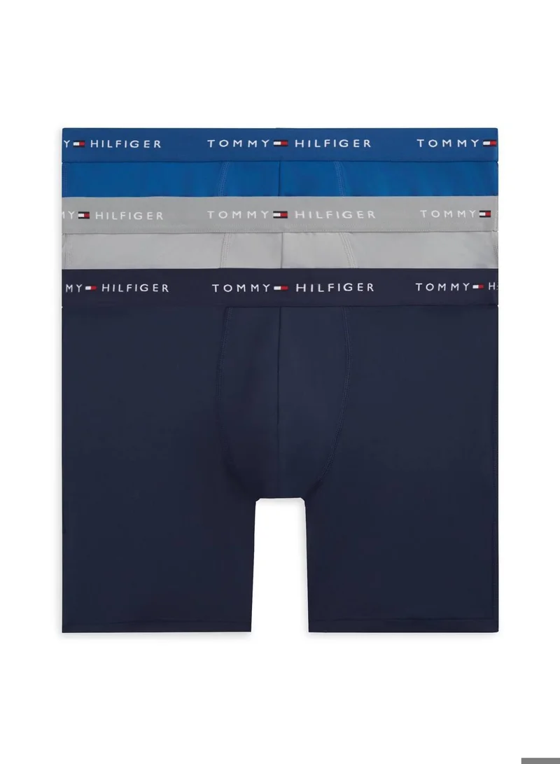 Tommy Hilfiger 3 Pack Micro Long Boxer Brief