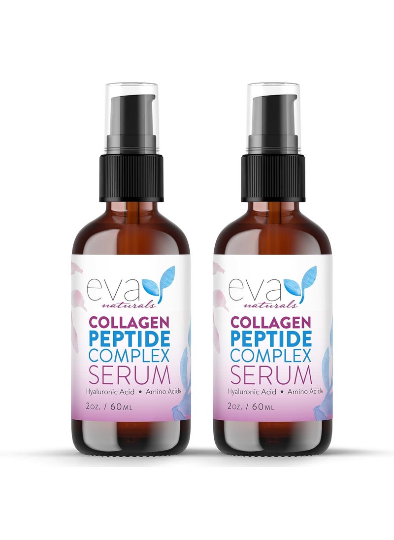 Eva Naturals Eva Naturals Collagen Peptide Serum - Anti-Aging, Dark Spot Corrector, Skin Hydrator, Unisex, 2 oz 