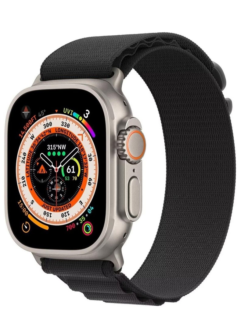 Generic - Alpine Loop Compatible with Apple Watch Ultra Band,Metal connector Rugged Woven Nylon Men G-Hook Strap for iWatch Series Ultra SE 49mm 45mm 44mm - Image 1