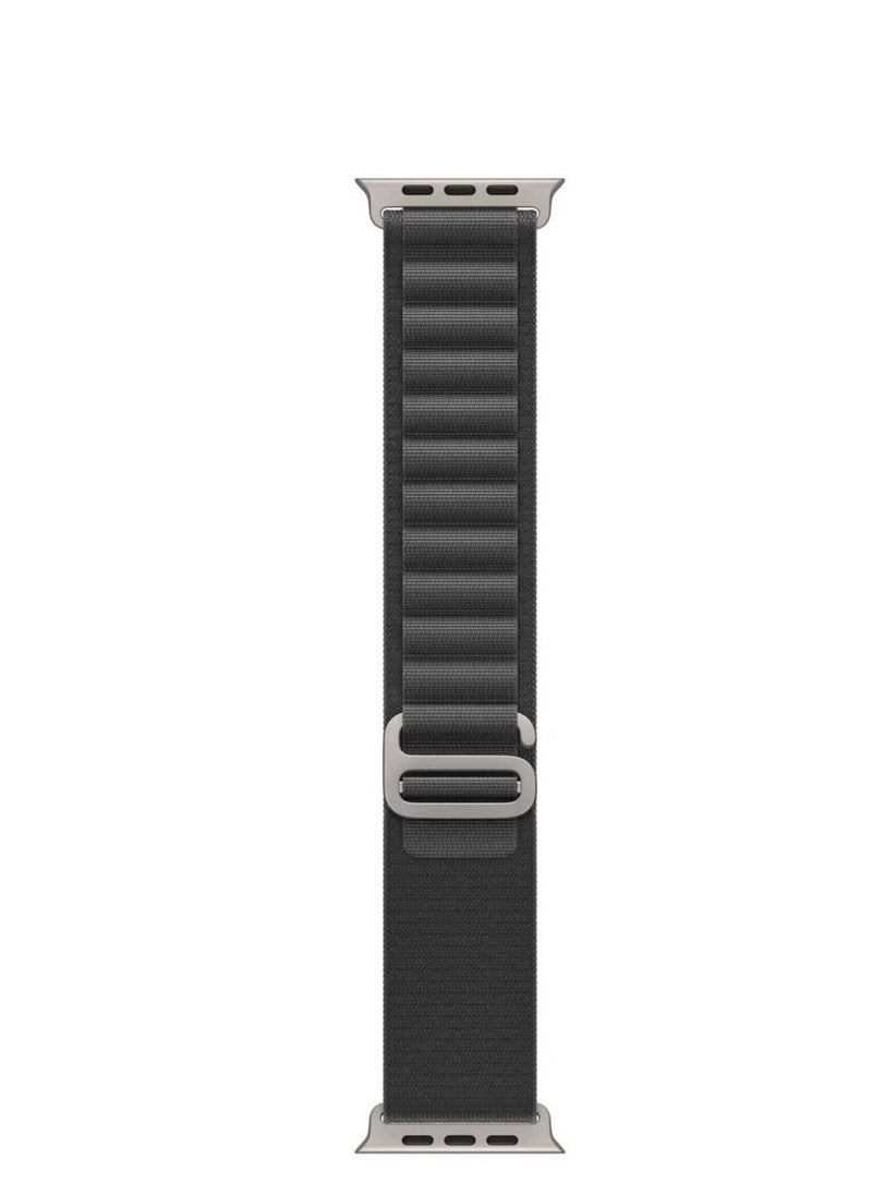 Generic - Alpine Loop Compatible with Apple Watch Ultra Band,Metal connector Rugged Woven Nylon Men G-Hook Strap for iWatch Series Ultra SE 49mm 45mm 44mm - Image 1