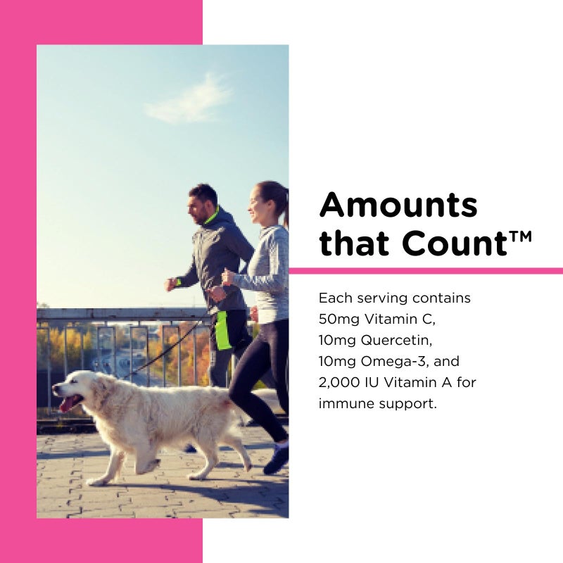 nutri vet Nutri-Vet Allerg-Eze Chewables for Dogs - Formulated Antioxidants and Omega-3 Acids - Supports Respiratory and Skin Health - 60 Chewables - Image 3