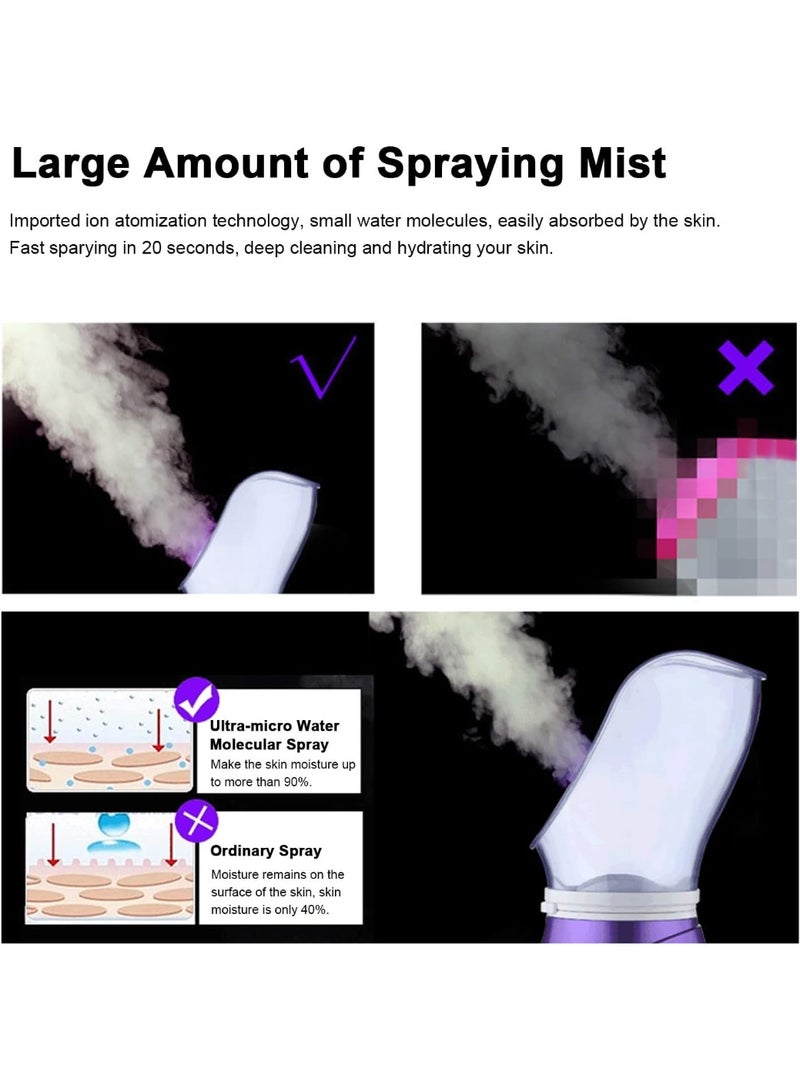 أوسينجي جهاز استنشاق بخار الوجه الاحترافي وجهاز استنشاق الساونا، جهاز بخار الوجه للسبا - Image 2