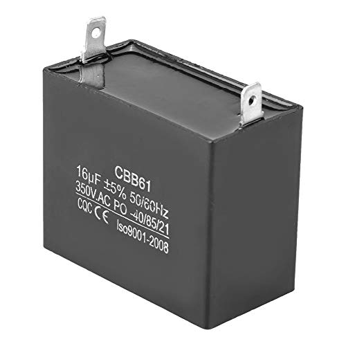 Vipxyc CBB61 Capacitor, Motor Starting Capacitor 350V AC 16uF 50/60Hz Motor Running Capacitor Generator CBB61 CQC Capacitor - Image 4