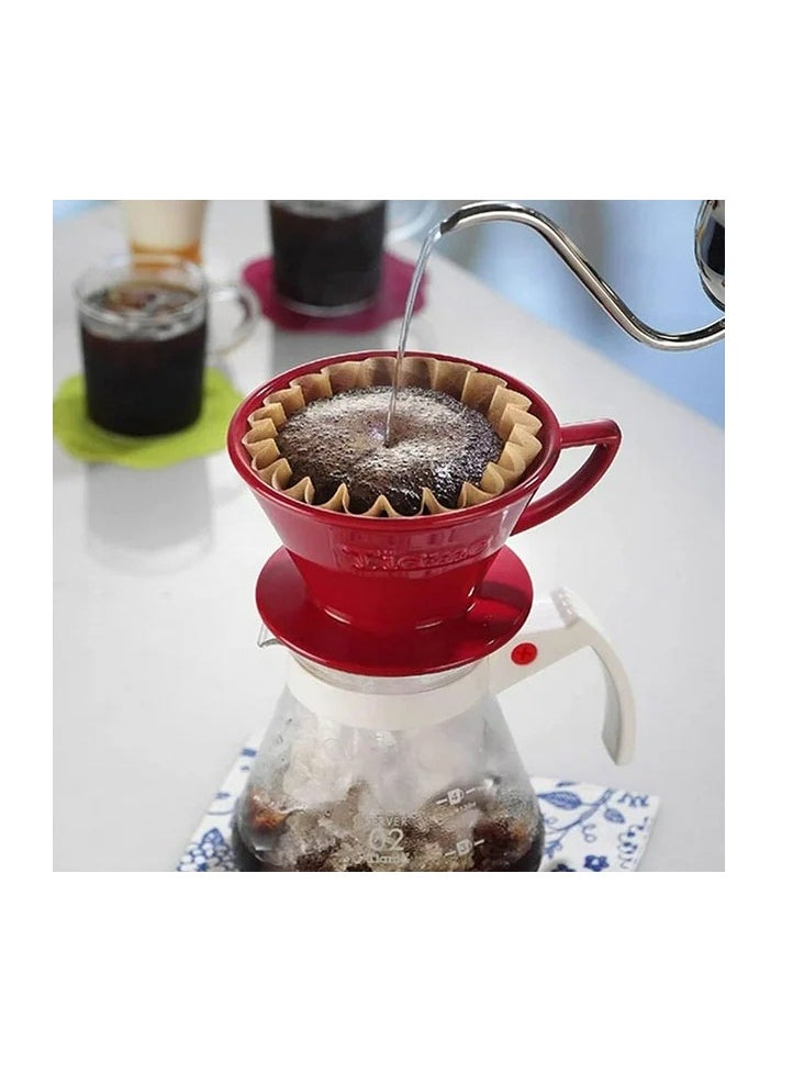 1-4 Cup Coffee Filters,100 Count Unbleached Basket Coffee Filter Paper for Miniature Mr Coffee, Small Coffee Maker, Single Serve Coffee Pot