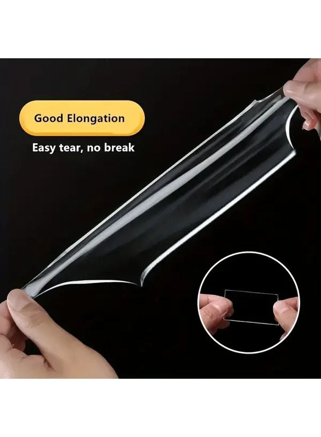 White Double Sided Tape 2cm x 3 28FT Strong Adhesive Removable Multipurpose - Image 3