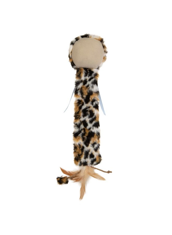 SmartyKat SmartyKat Instincts Looney Lion Heart Kicker Plush Electronic Sound Refillable Cat Toy w/HappyNip Tube (Catnip & Silvervine) - Multicolor, One Size  - Image 5