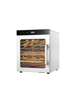 10 Layer Dehydrator Machine, Fruit and Food Dryer, Stainless Steel, Food Fruit Vegetable Pet Meat Dryer, for Home and Commerce
