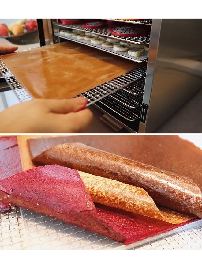 Glanfen - 10 Layer Dehydrator Machine, Fruit and Food Dryer, Stainless Steel, Food Fruit Vegetable Pet Meat Dryer, for Home and Commerce - Image 1