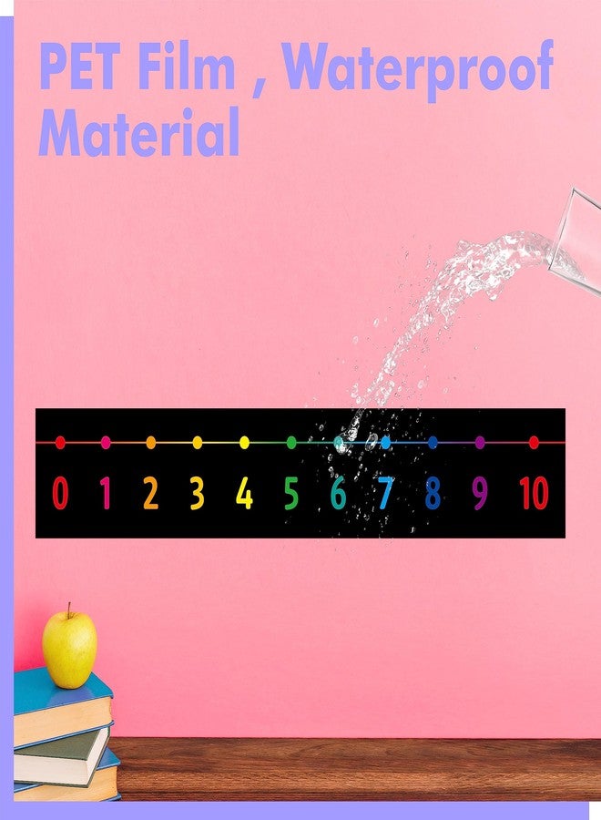 Gethelud Number Line Bulletin Board Set, -100 to 100 Number Line Classroom Decoration with PET Film Bulletin Board Border Math Class Decoration Supplies for Classroom, School Wall, Teacher Office, Kids Room - Image 4