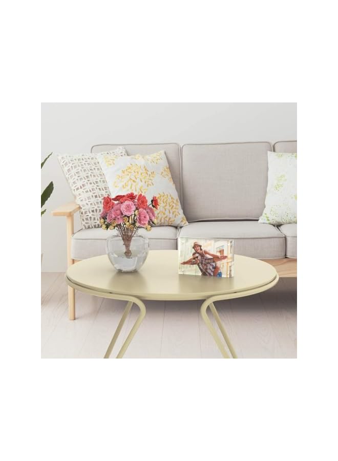 The Bros إطارات صور أكريليك 4x6 حزمة واحدة، إطارات صور شفافة قائمة بذاتها مزدوجة الجوانب مغناطيسية أكريليك لوسيت بدون إطار إطار مربع شفاف هدية لعرض المكتب، 10 سم (ارتفاع) * 15 سم (طول) * 2 سم (عرض) - Image 5