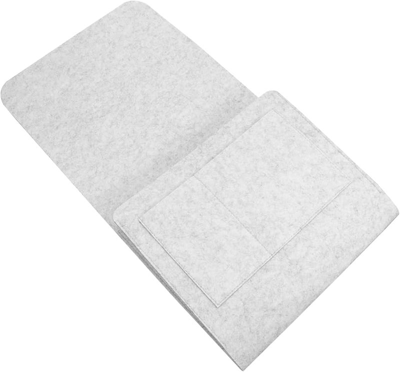 Felt Hanging Organizer Storage Pouch For Bedside Home And Dorm Grey - Image 1