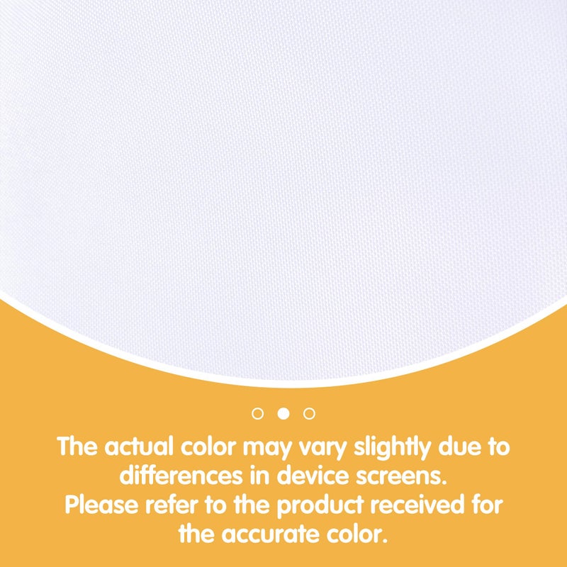 BRILLMAX 6 Pack White Tablecloths 90 x 132 Inch for 6ft Rectangle Tables - 150 GSM Polyester Fabric, Floor Length Drop, Water, Stain & Wrinkle Resistant Cloth Cover for Wedding Reception Banquet - Image 5