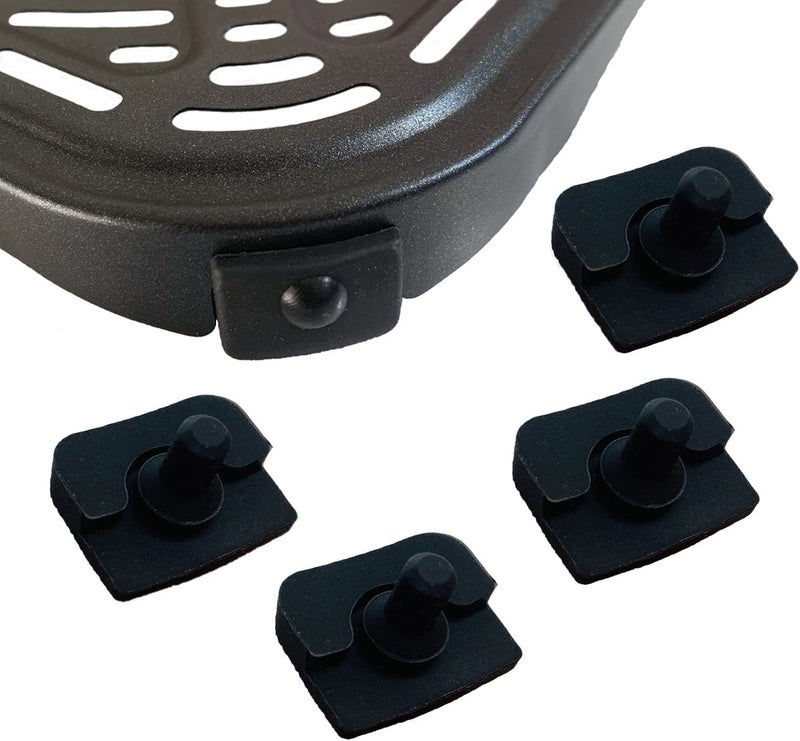 Air Fryer Silicone Bumpers for 68QT COSORI Air Fryers 4PCS Upgraded Air Fryer Rubber Tabs Rubber Pieces Rubber Feet Rubber Parts Rubber Stoppers for 68Quart COSORI Air Fryers