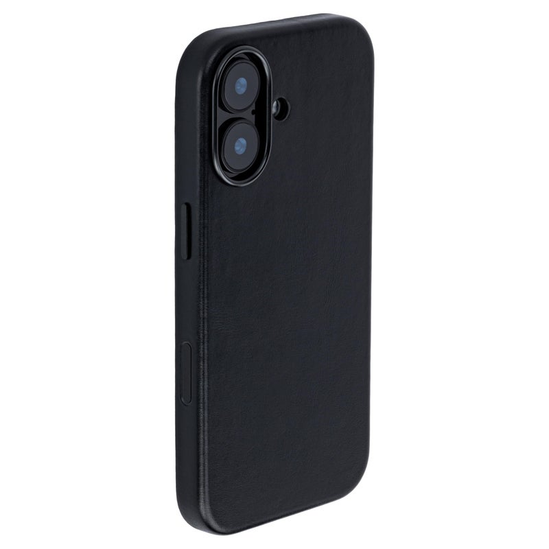 Dockem Genuine Leather Case for iPhone 17 Compatible with MagSafe with Capacitive Camera Control Button MSGL Black - Image 2