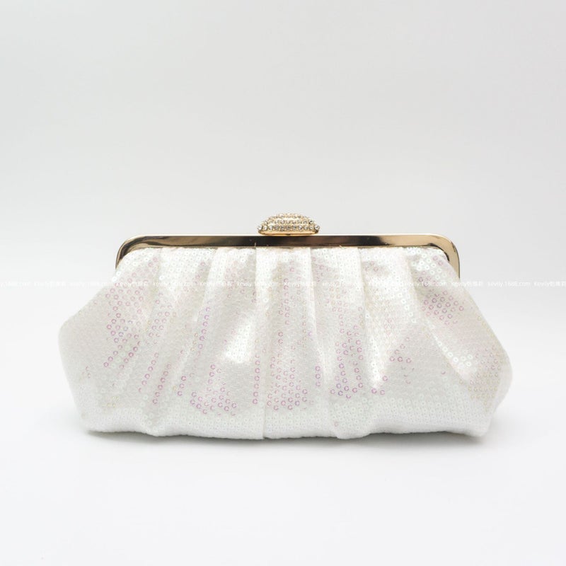 Kai Weili Multicolor Sequin Bag Diamond-Encrusted Women'S Bag Evening Bag Wedding Dress Cheongsam Handbag - Image 1
