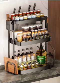 3 Tier Kitchen Shelf Spice Storage Rack Multi-layer Storage  Organization Countertop Kitchen Supplies Spice Tool Carrier Accessories - pzsku/Z2ECF6272CBDA8924364CZ/45/_/1733896366/5cfa6409-22c3-4fc7-b7cf-f239bd2cbd64