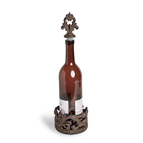 GG Collection Acanthus Wine Bottle Holder and Stopper - Image 4